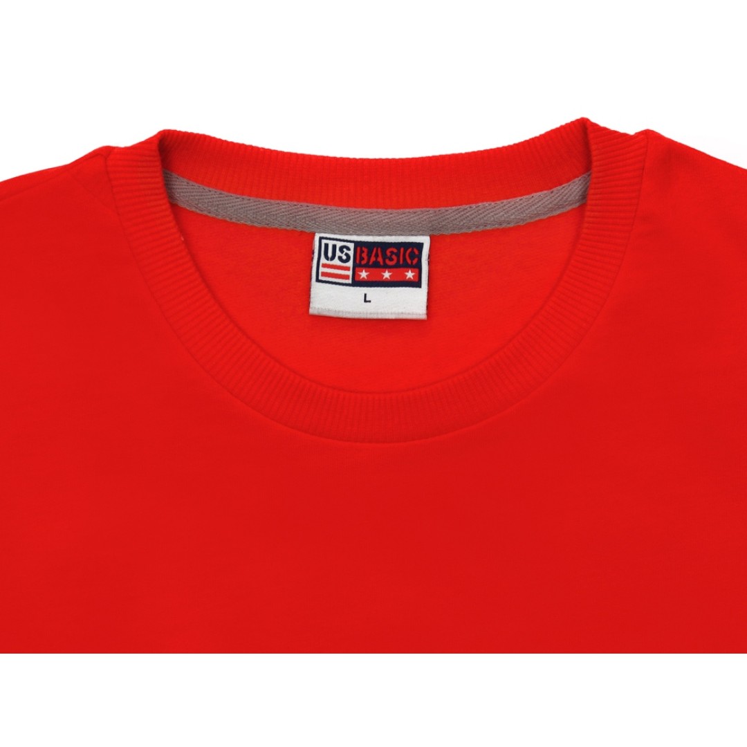 Свитшот "Motion" унисекс с начесом, красный