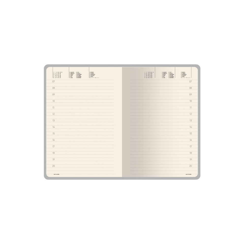 Ежедневник недатированный А5 "Loft", оранжевый