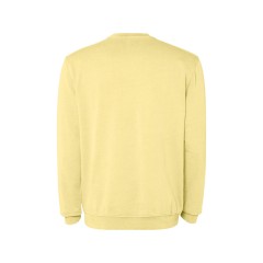 Свитшот «Jaya» унисекс, солнечно-желтый выстиранный WASHED