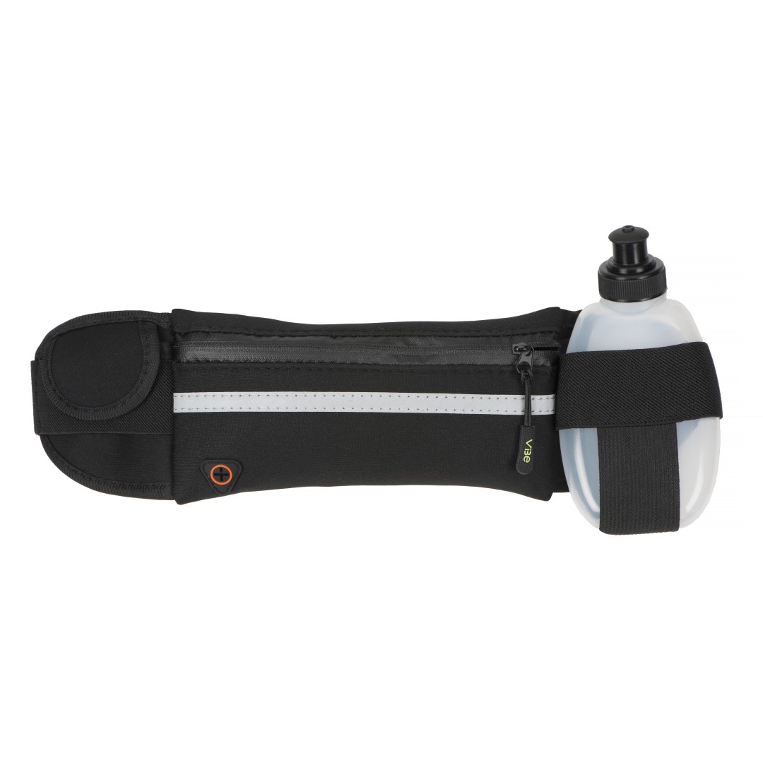 Спортивная сумка для бега с бутылкой 270ml "Marathon", черный