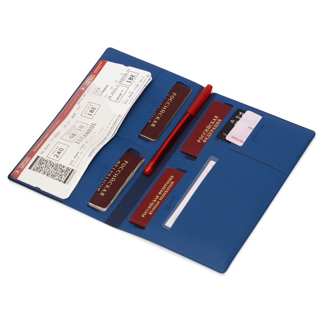 Семейный органайзер для путешествия Favor, синий