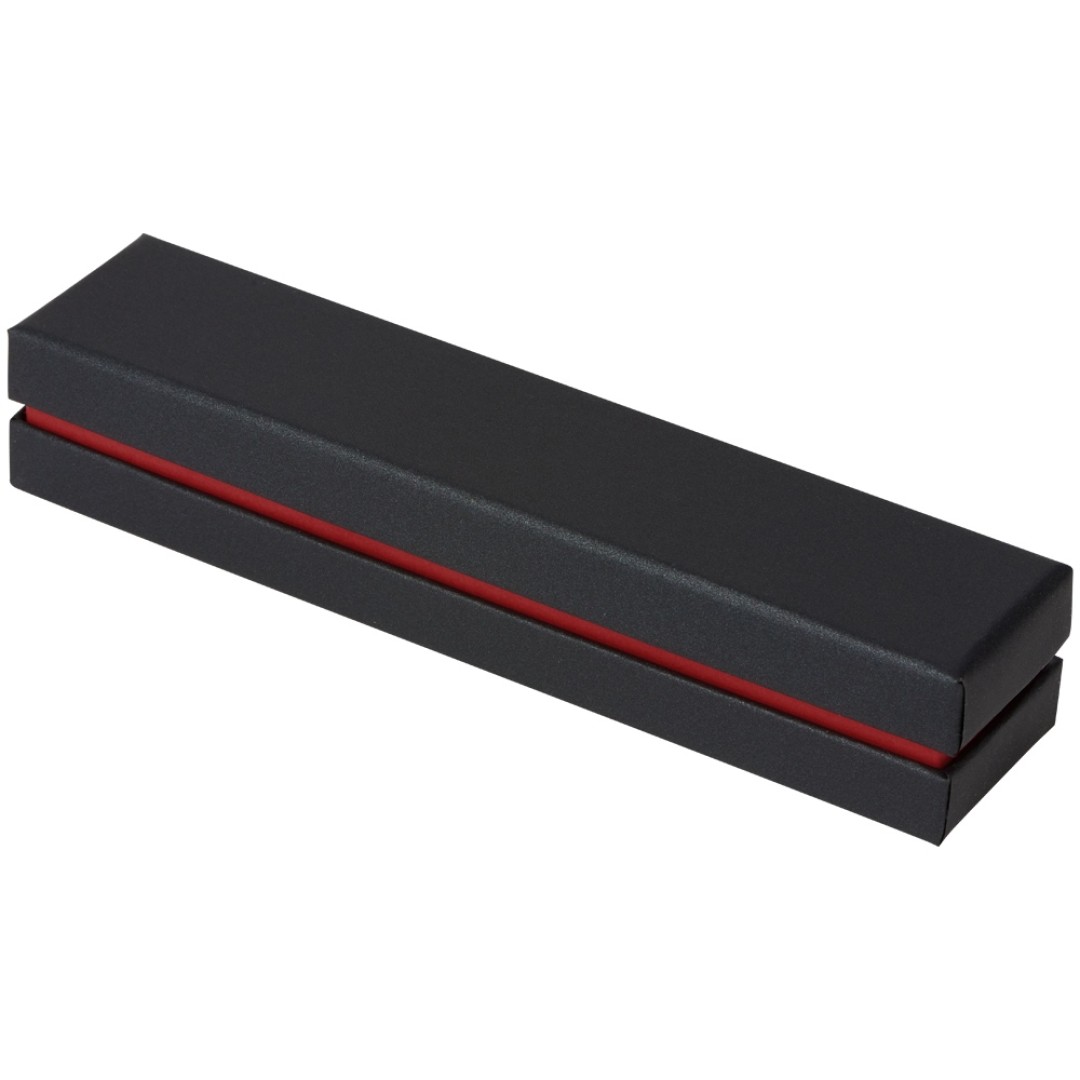 Футляр для 1 ручки "Bloom", черный с красным