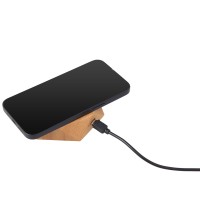 Беспроводное зарядное устройство «Gex», 15 Вт, бамбук