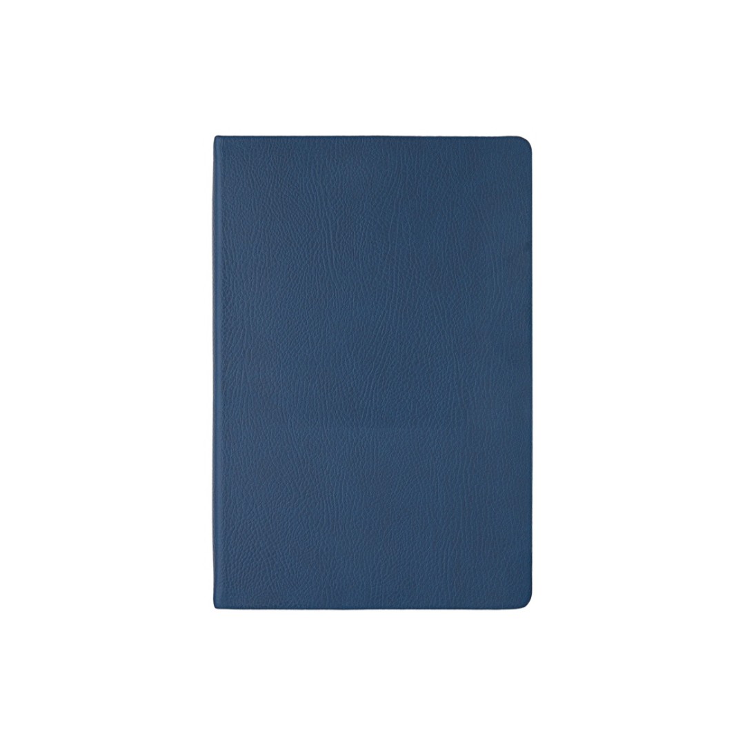 Ежедневник недатированный А5 "Megapolis Nappa", темно-синий