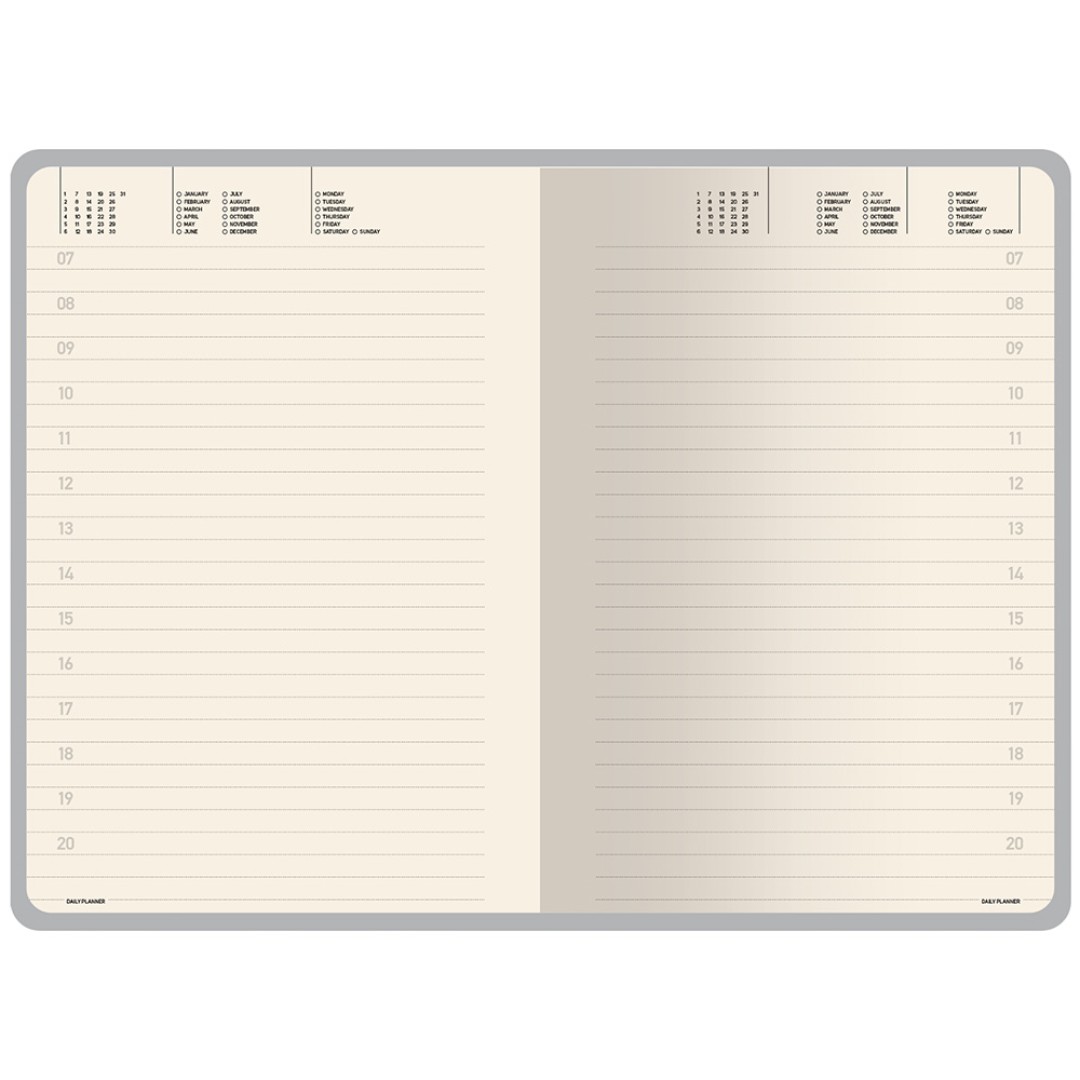 Ежедневник А5 "Megapolis Color New" soft-touch, темно-синий