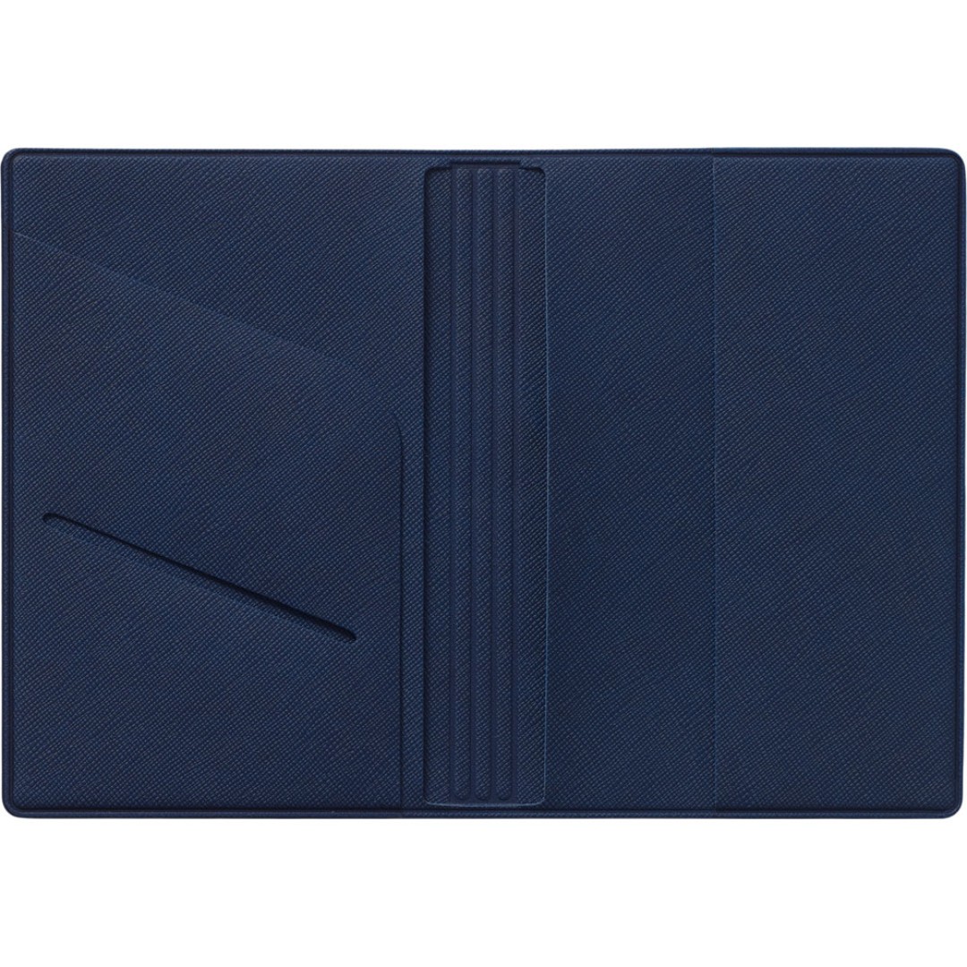 Обложка для паспорта "Favor", темно-синяя