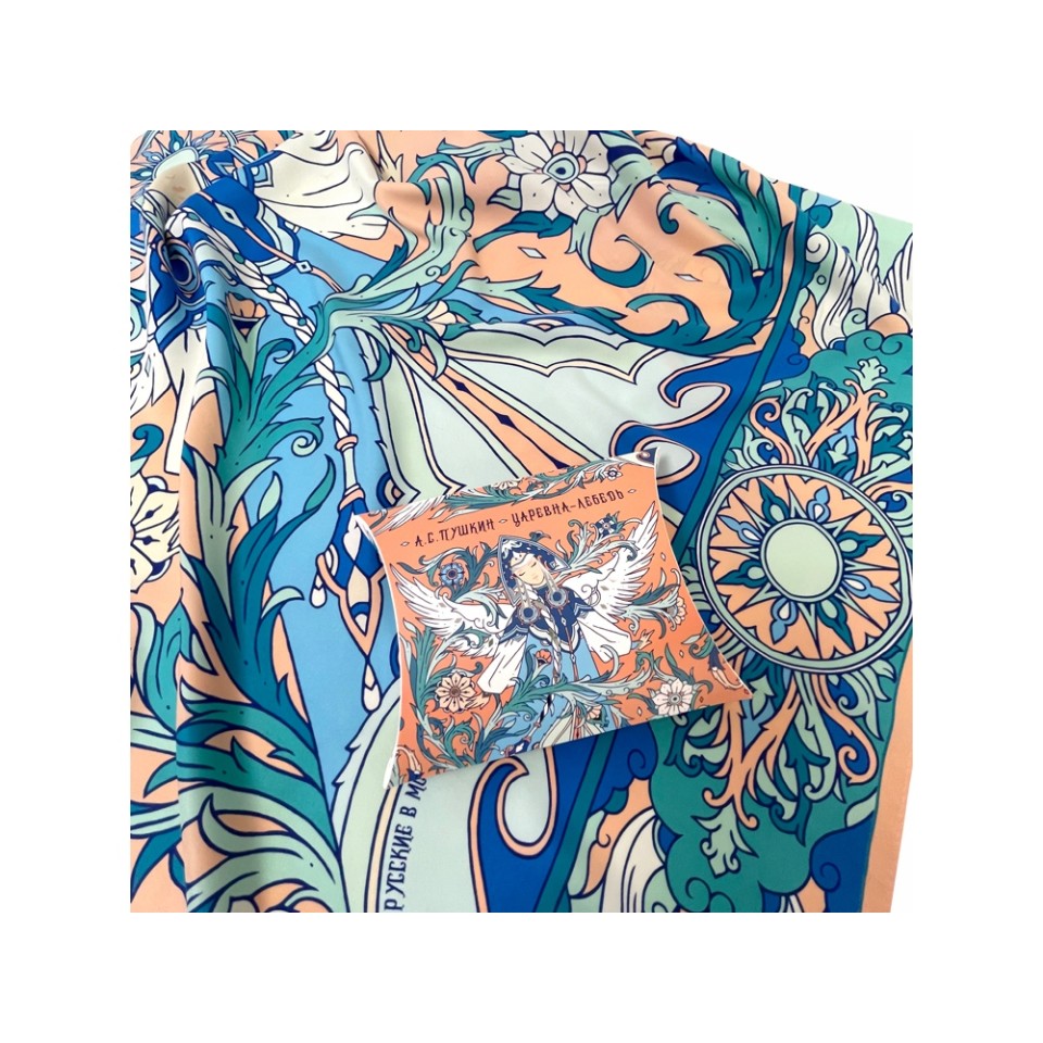Платок "Царевна Лебедь"