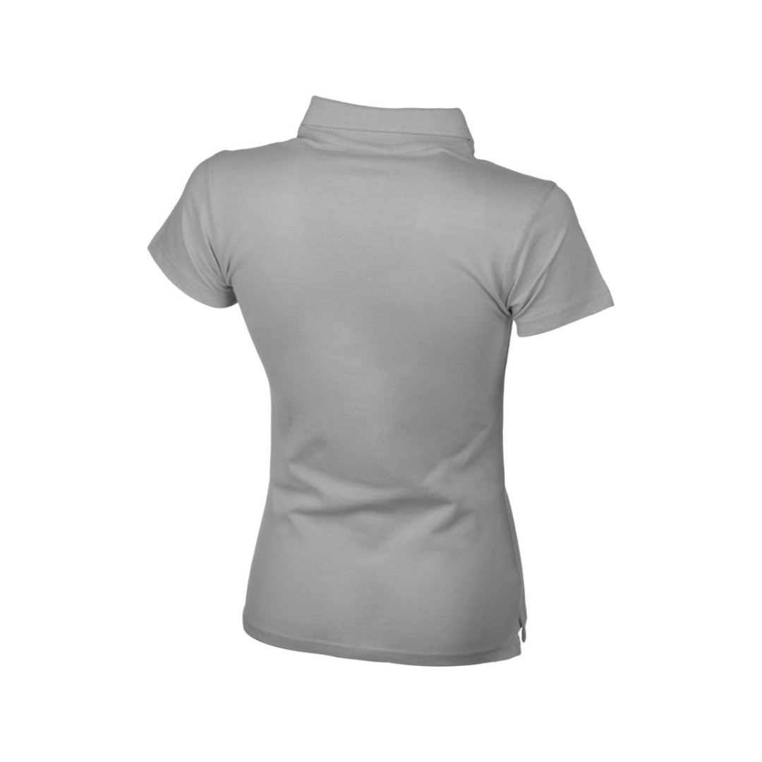 Рубашка поло "First" женская, серый