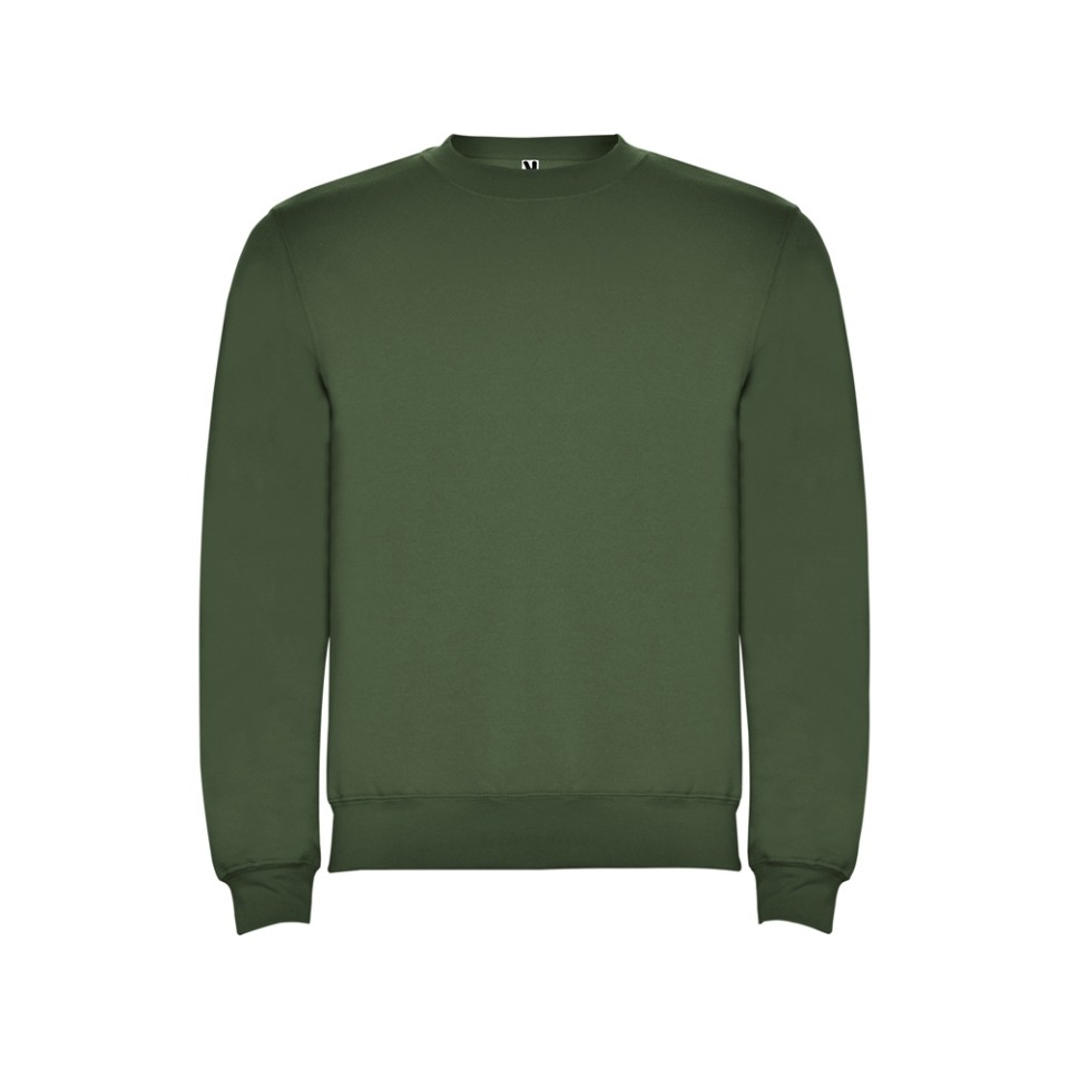 Свитшот с начесом "Clasica" унисекс, хаки