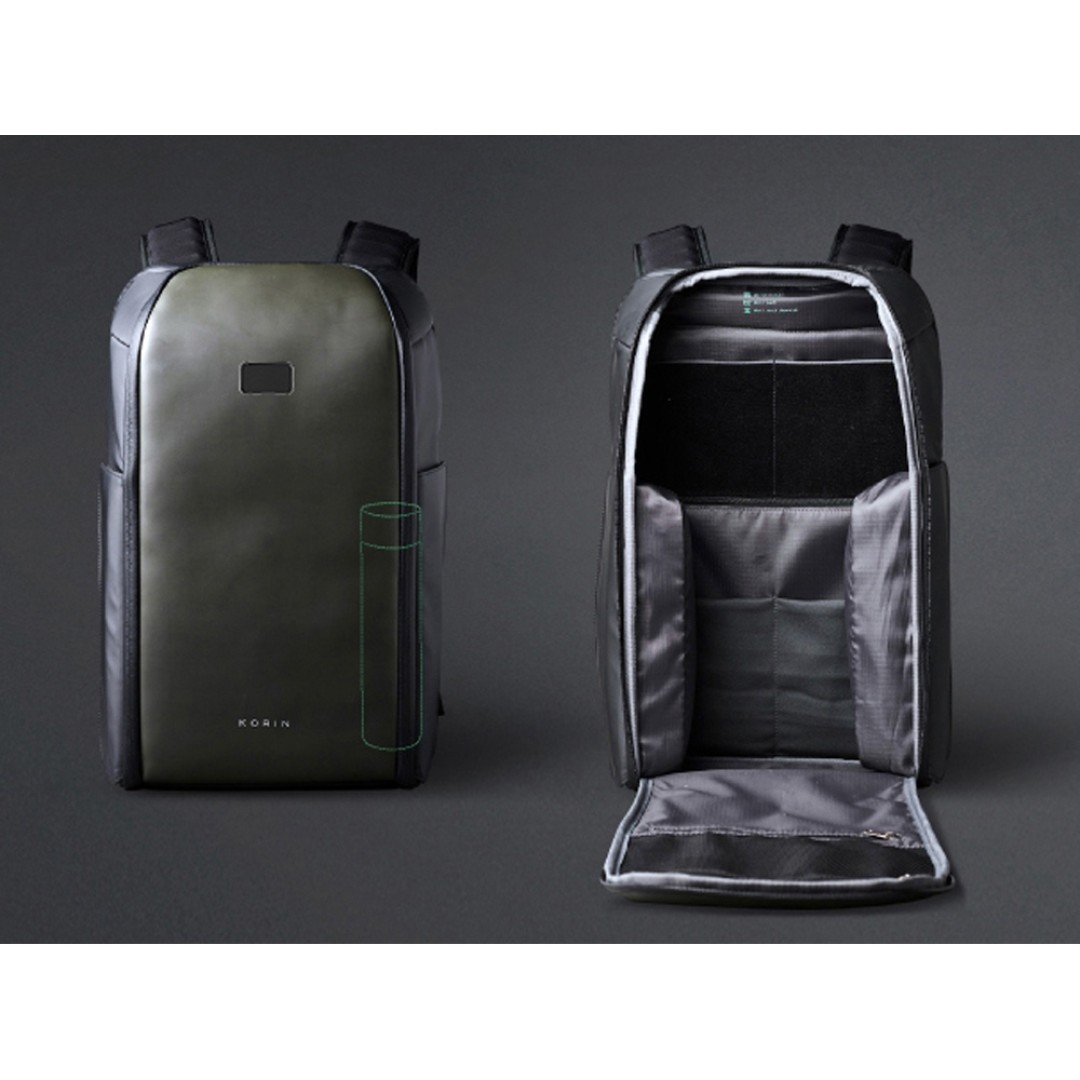 Атикражный рюкзак FlipPack для ноутбука 15.6", черный