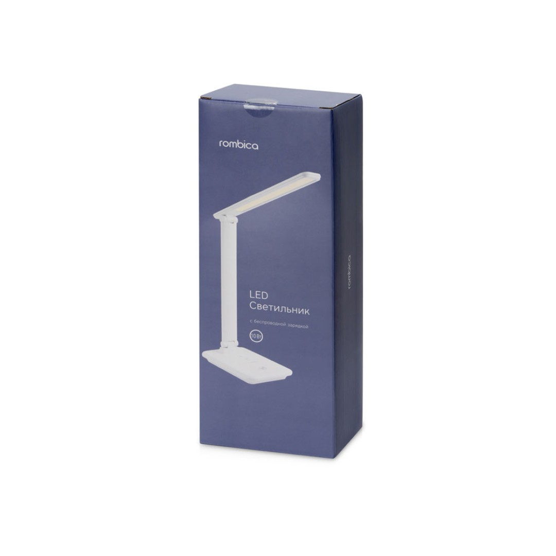 Настольная лампа Rombica LED FAROS, белый (квадратное основание)