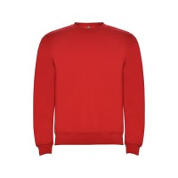 Свитшот с начесом "Clasica" унисекс, красный