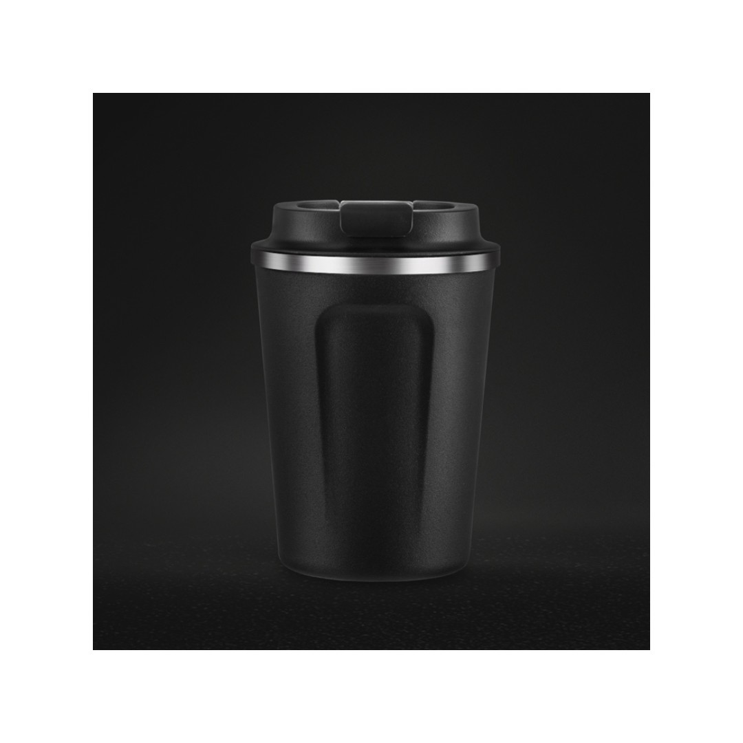 Термокружка CAFe COMPACT, 380 мл, черный