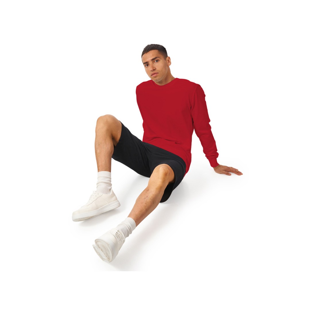 Свитшот «Warsaw» 220гр, унисекс, красный