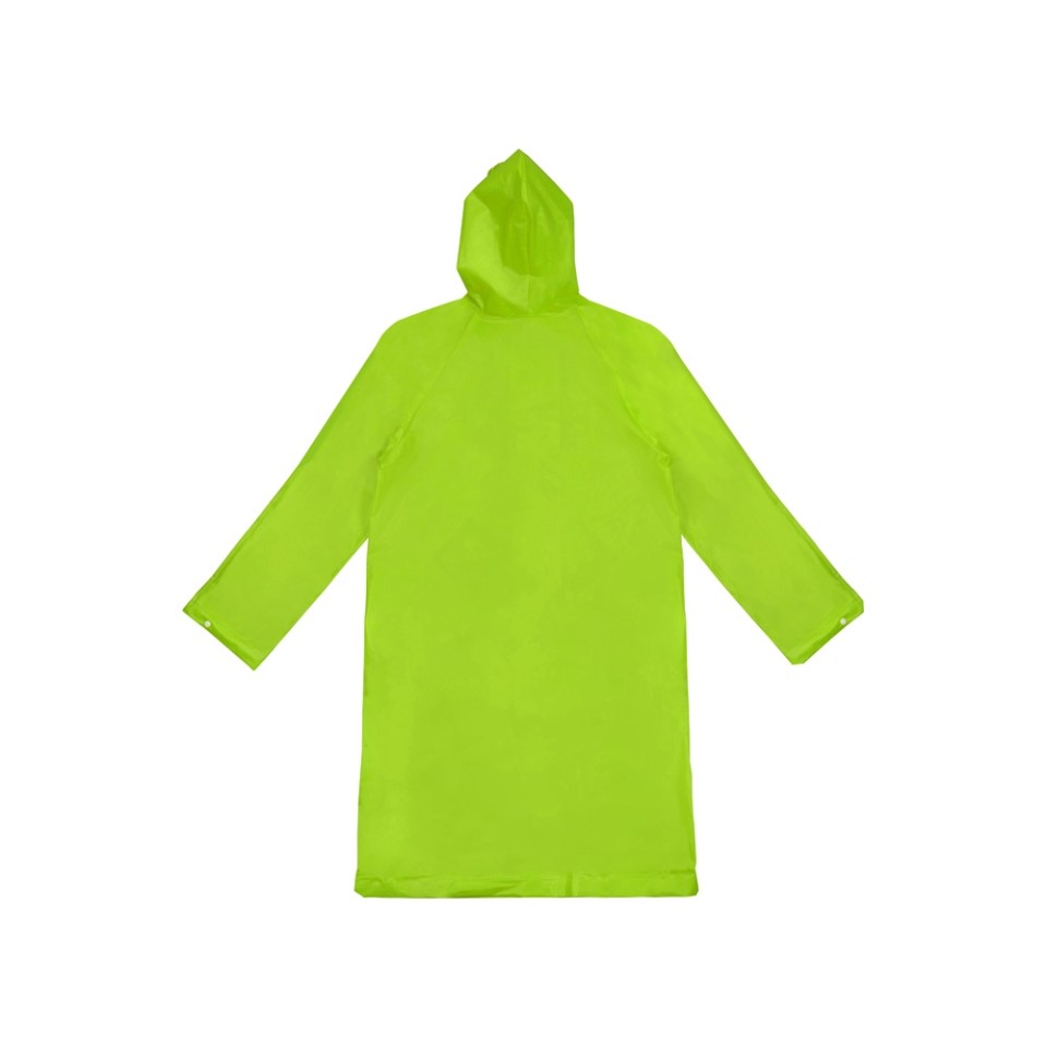 Дождевик "Hawaii" c чехлом унисекс, зеленое яблоко