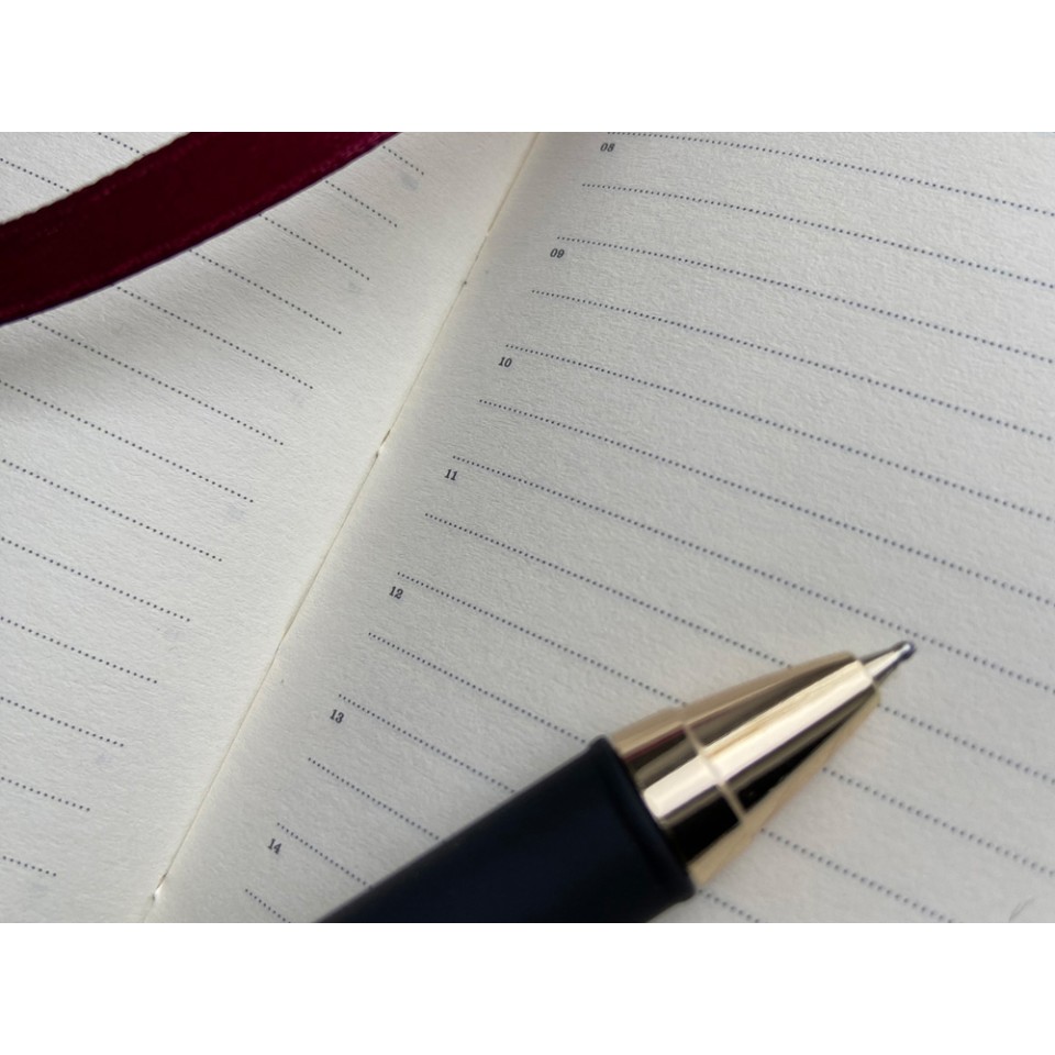 Ежедневник недатированный A5 «Chelsea», черный (золотистый кант и срез)