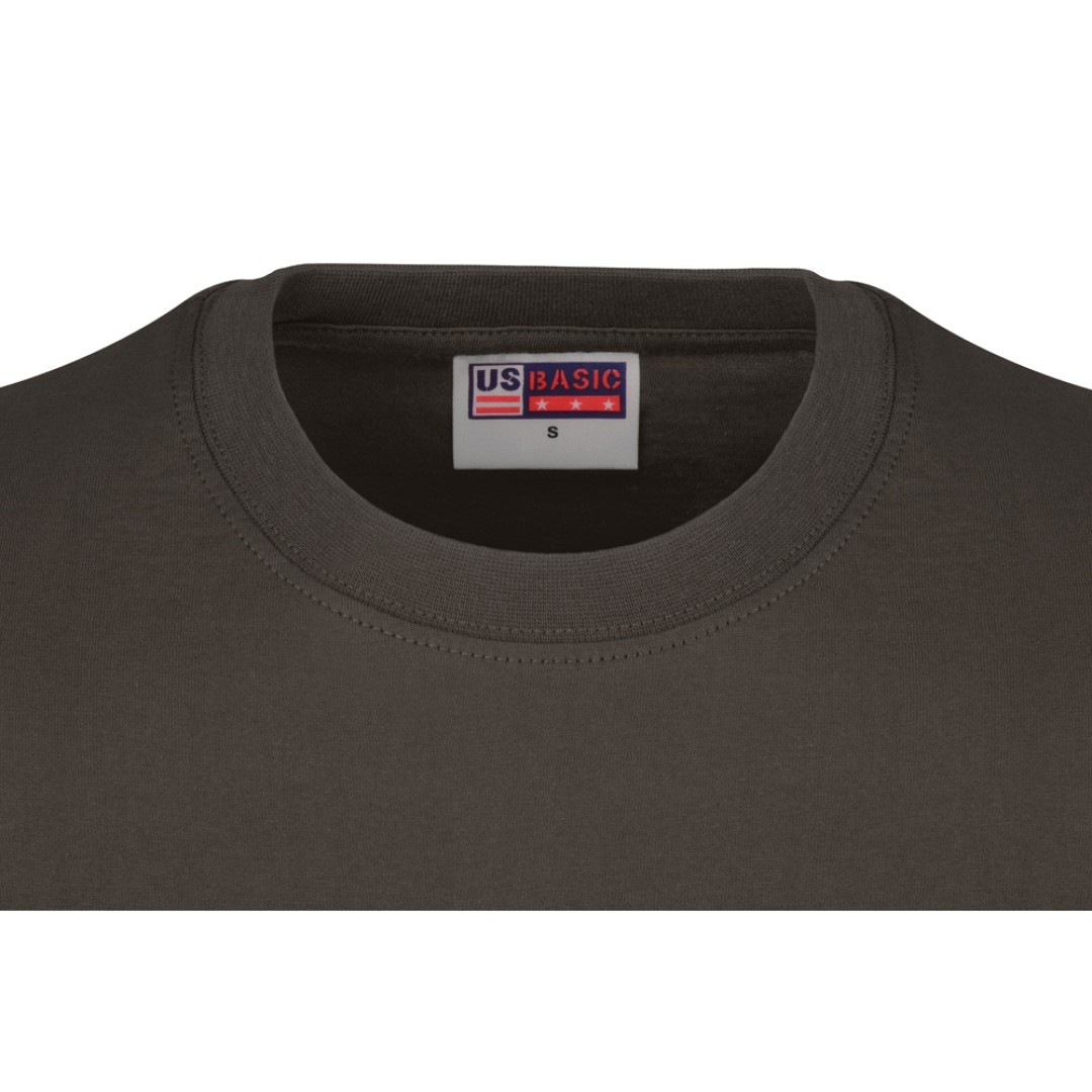 Футболка "Heavy Super Club" мужская, с боковыми швами, темно-серый