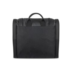 Несессер BUGATTI Blanc Delight, чёрный, нейлон RPET600D/тарпаулин/полиэстер, 24,5х12х22,5 см, 5 л