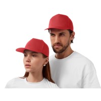 Бейсболка "Mix" 5-ти панельная 180 гр, красный