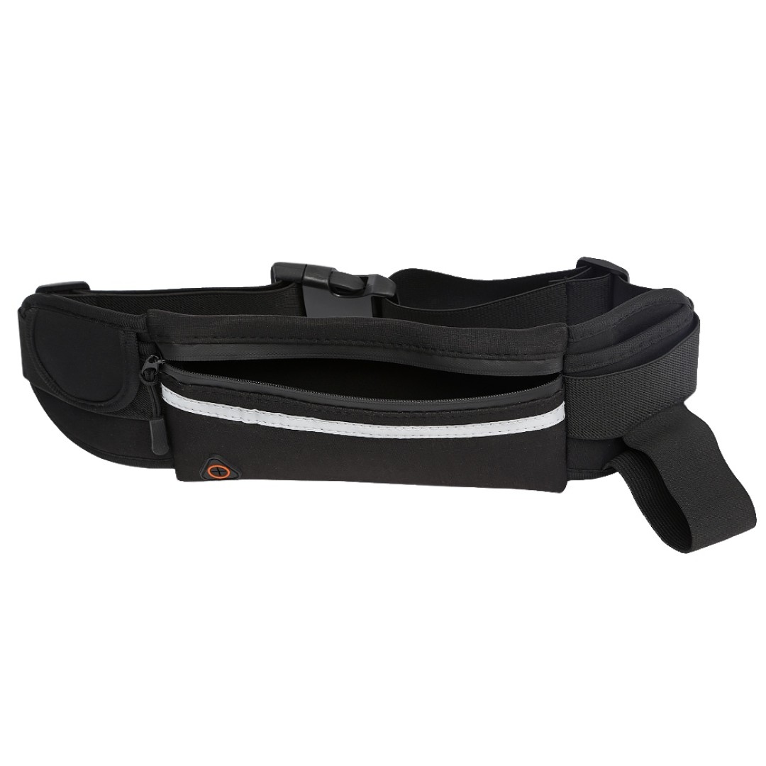 Спортивная сумка для бега с бутылкой 270ml "Marathon", черный