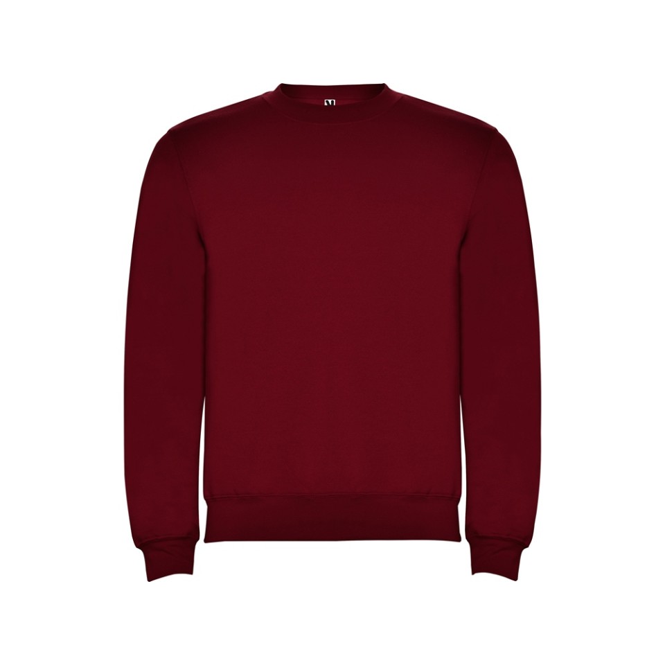 Свитшот с начесом "Clasica" детский, гранатовый