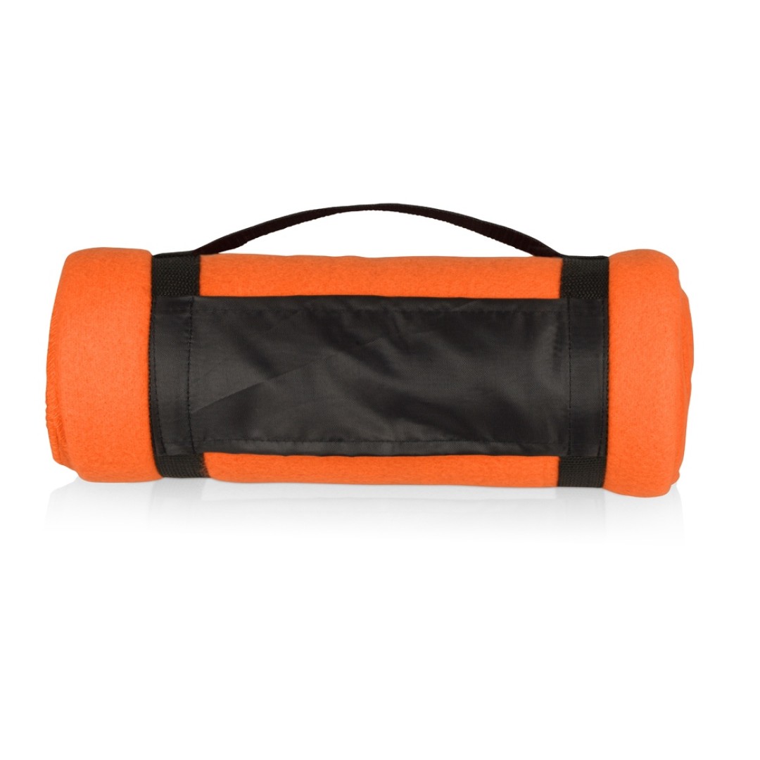 Плед «Нежность», оранжевый (P)