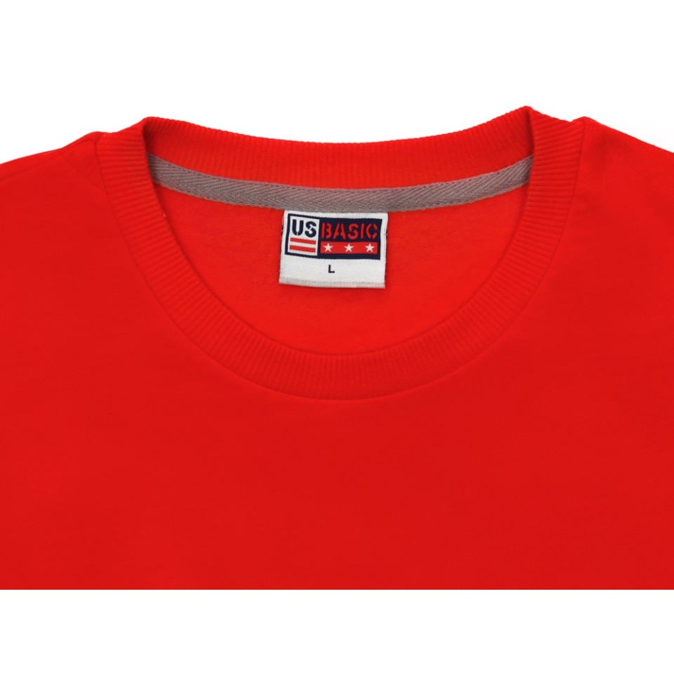 Свитшот "Motion" унисекс с начесом, красный