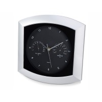 Погодная станция настенная «Кусто», серебристый/черный (Р)