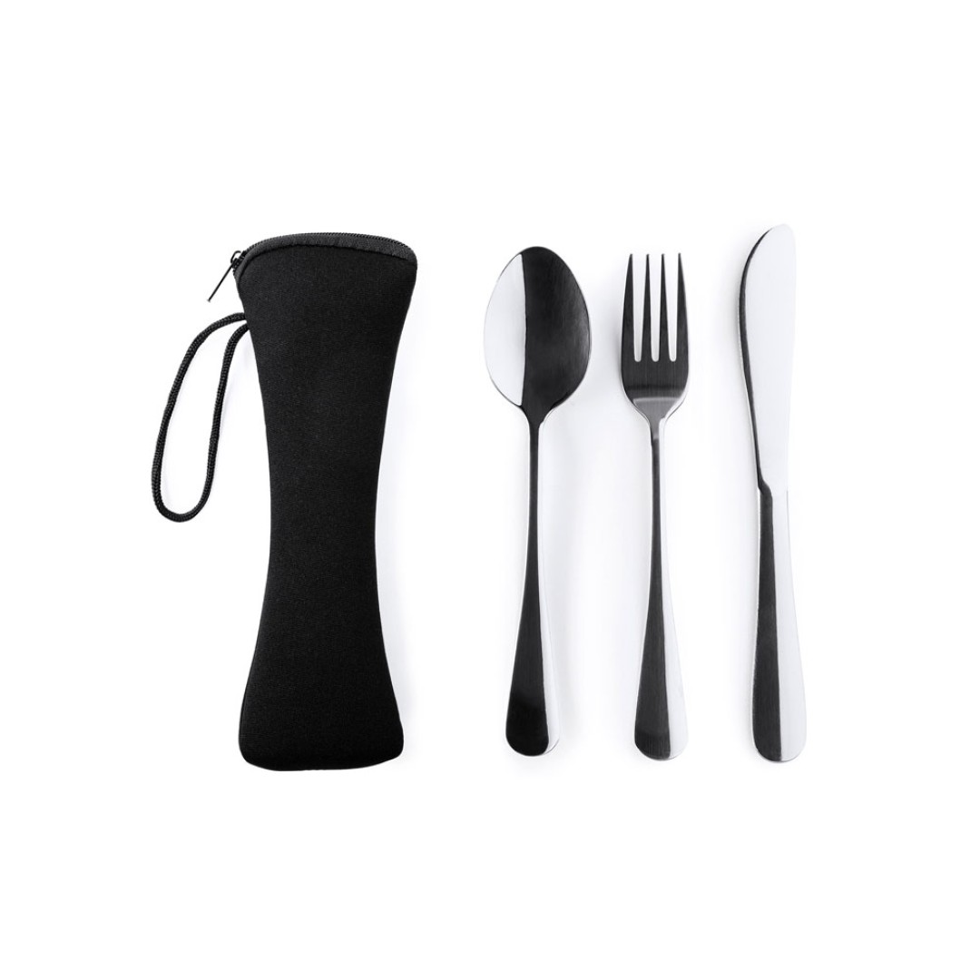 Набор столовых приборов BELVER из нержавеющей стали.