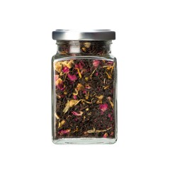 Чай черный, серия "Bouquet", манго-маракуйя, стеклянная банка