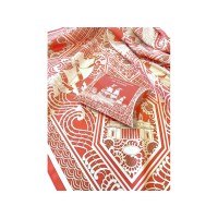 Платок "Русская резьба по кости"