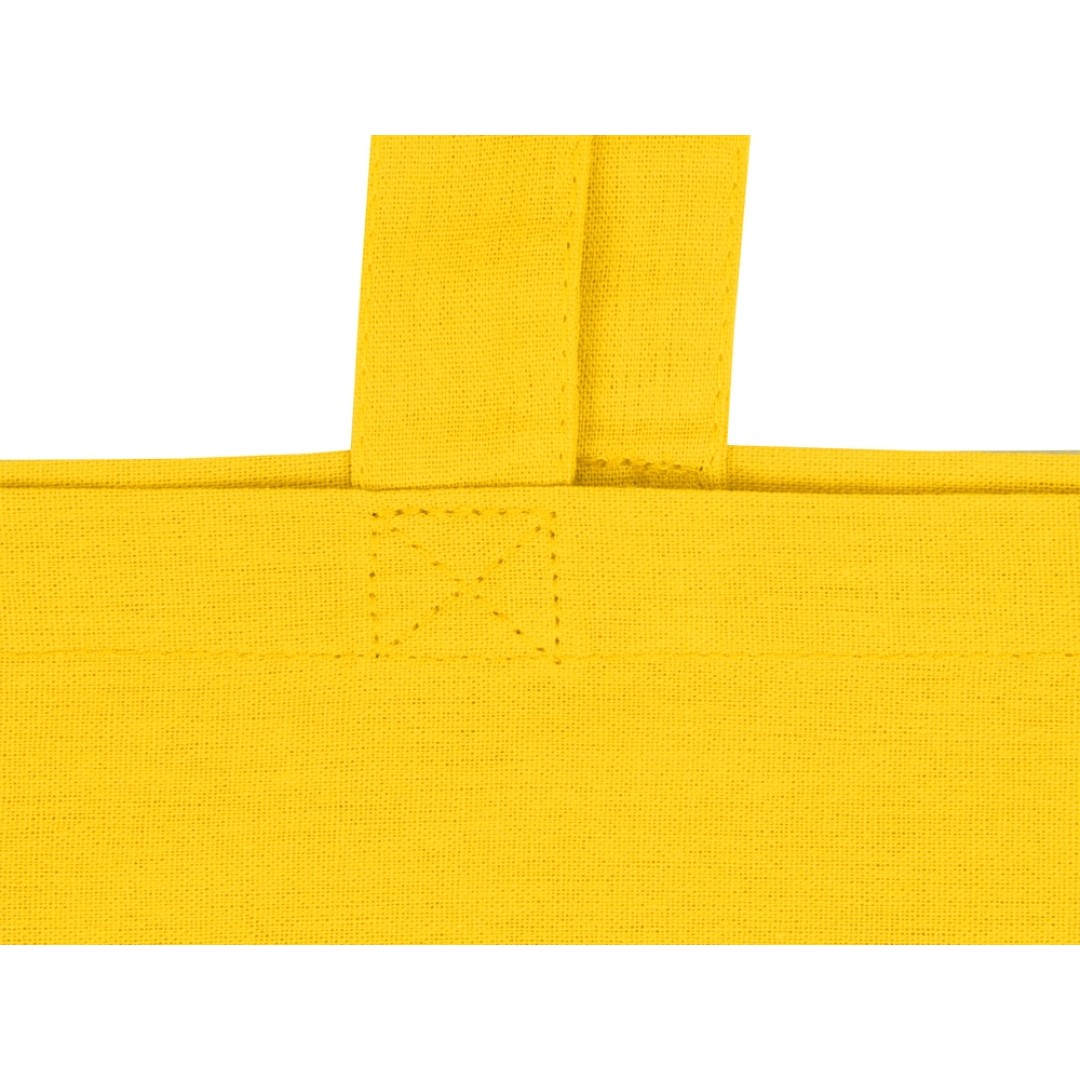 Сумка для шопинга Carryme 140 хлопковая, 140 г/м2, желтый