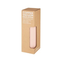 Spring Медная бутылка объемом 500 мл с вакуумной изоляцией, pale blush pink