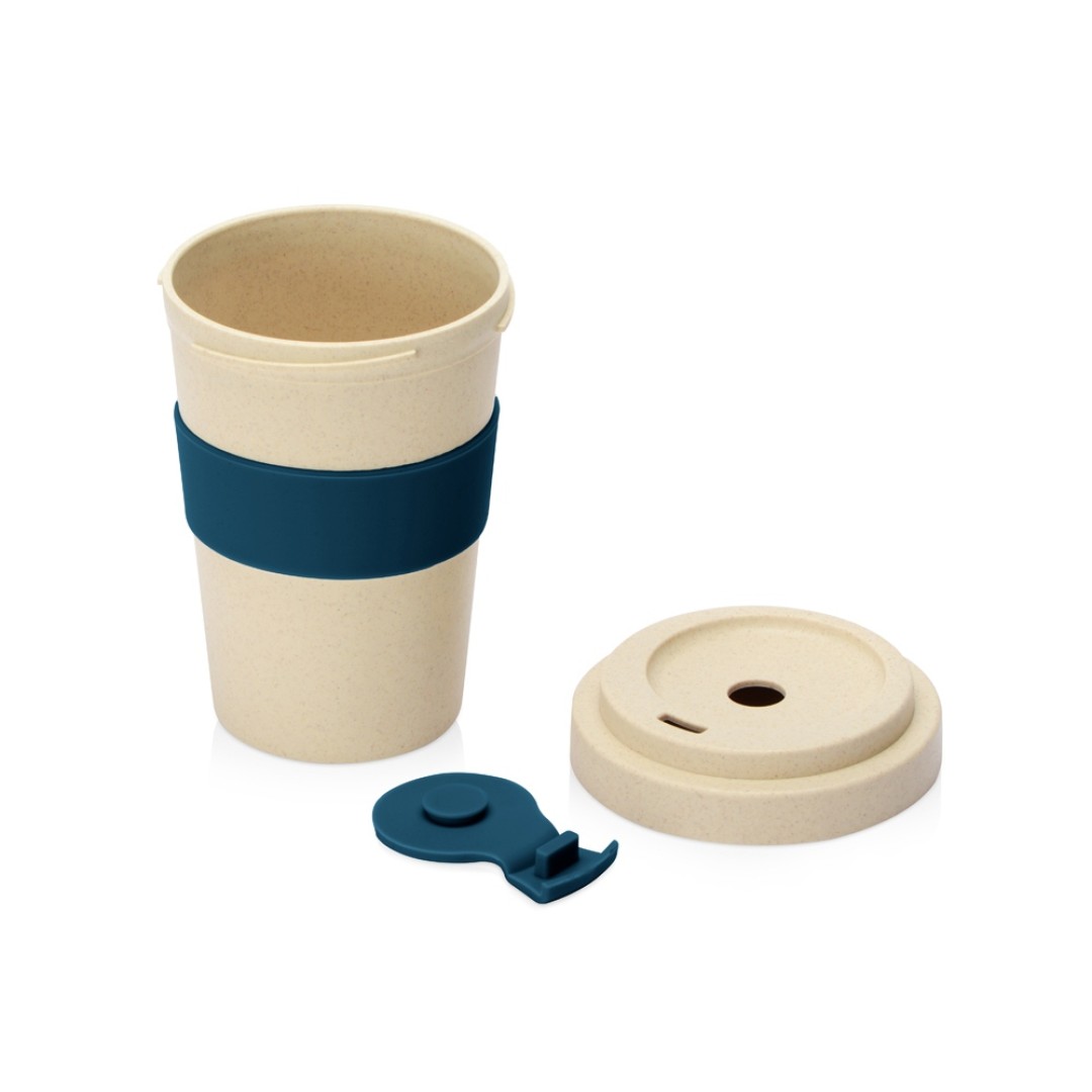 Стакан из пшеничного волокна «Flava», petrol blue