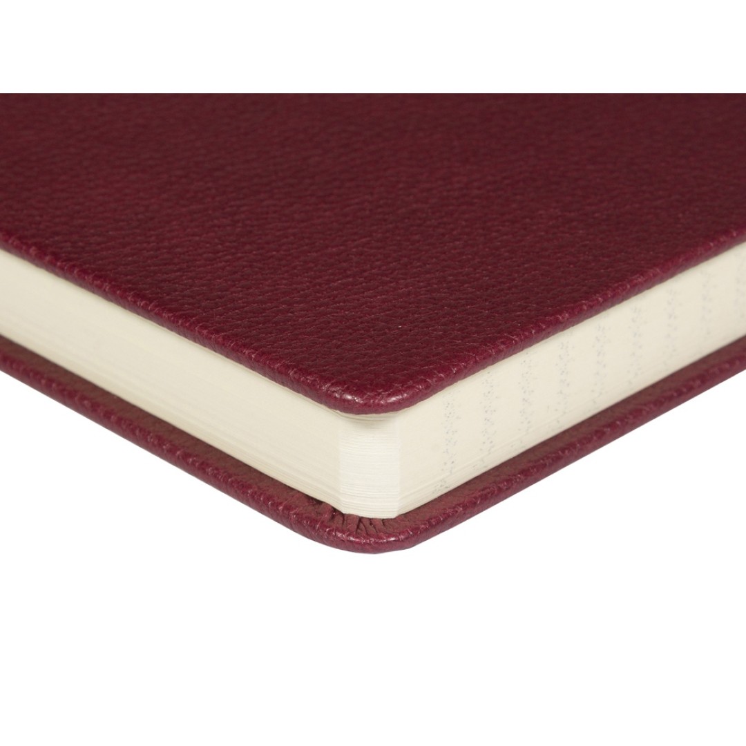 Ежедневник А5 датированный "Megapolis Loft" на 2026, бордовый