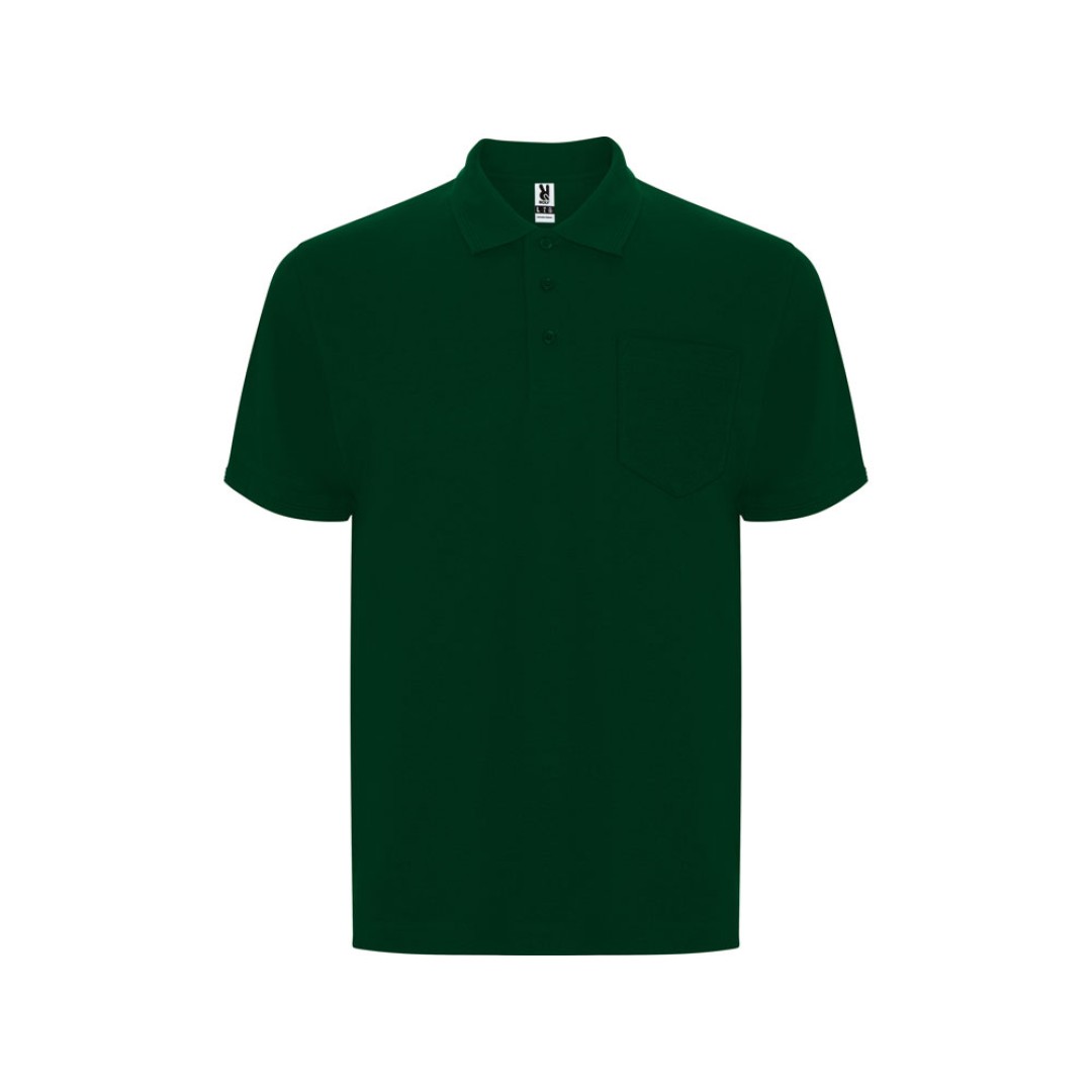 Рубашка поло "Centauro Premium" мужская, бутылочный зеленый