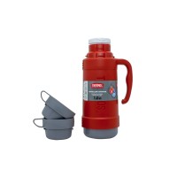 Термос со стеклянной колбой тм THERMOS PICNIC 40 Series Red 1,0L