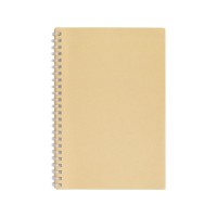 Блокнот на мягкой спирали А5 "Sahara", 60 листов 70 гр/м2, натуральный