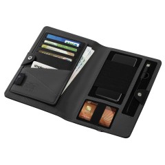 Органайзер с функцией беспроводной зарядки "Manner", 5000 mah, черный