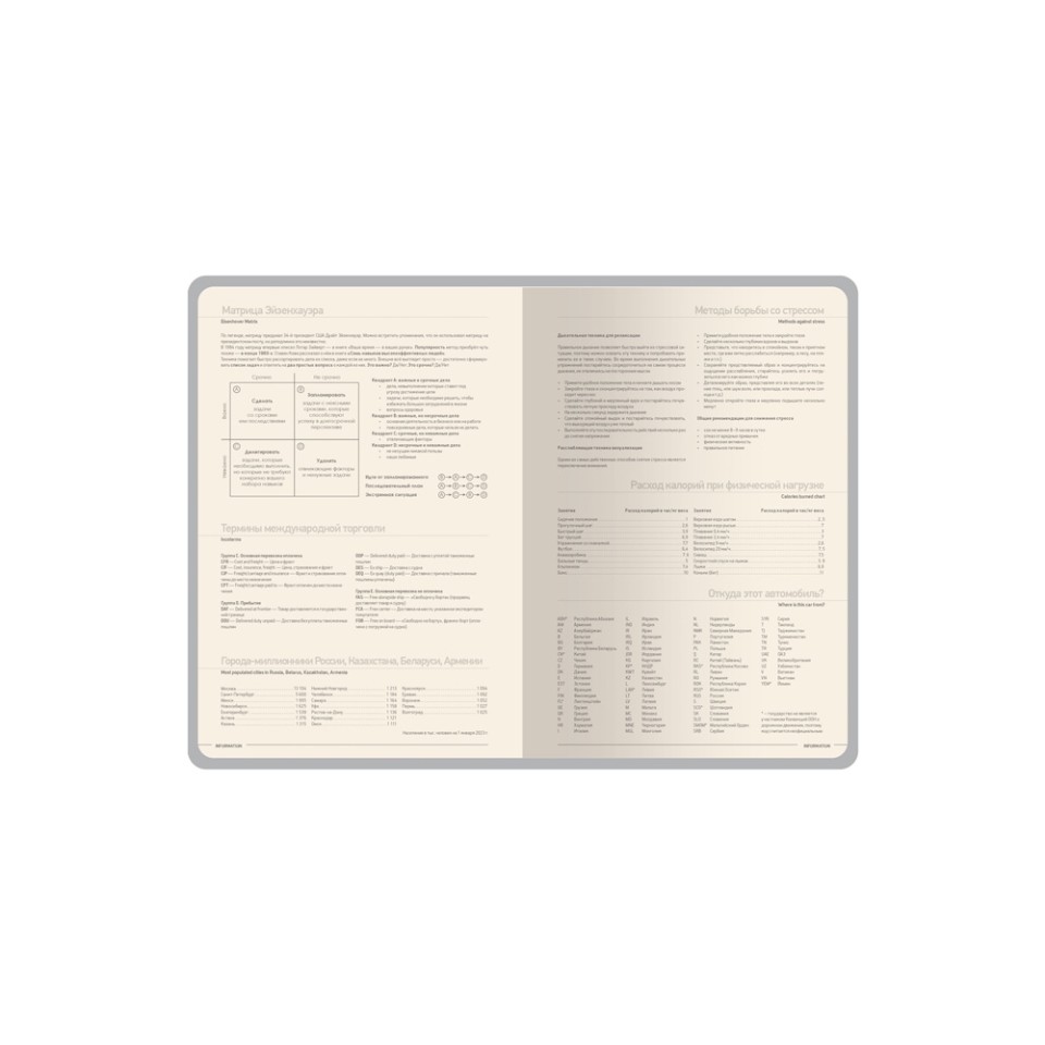 Ежедневник А5 датированный "Megapolis Nappa" на 2026, синий