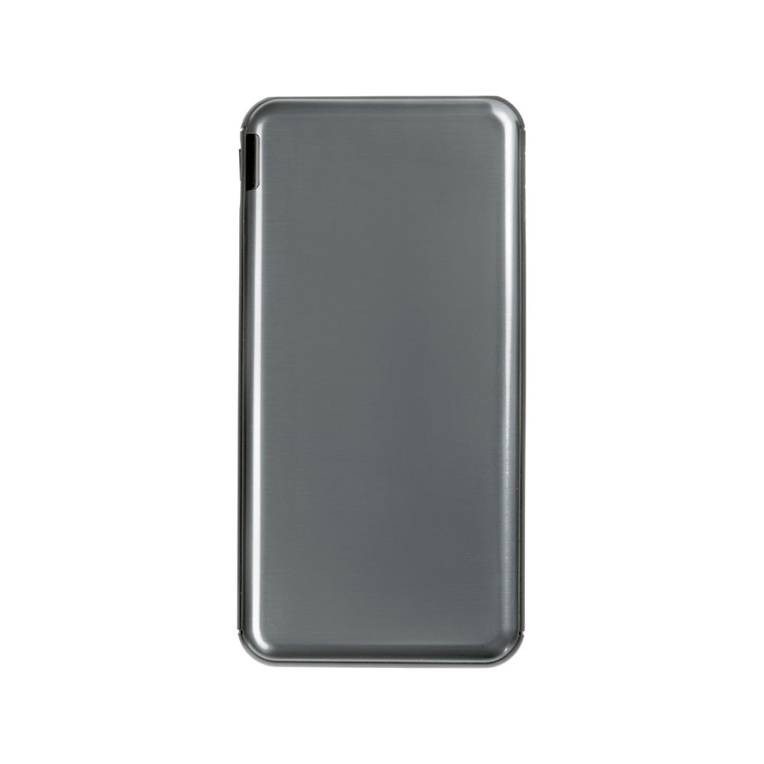 Внешний аккумулятор «Forge» v.2, металл, 10000mah, серый