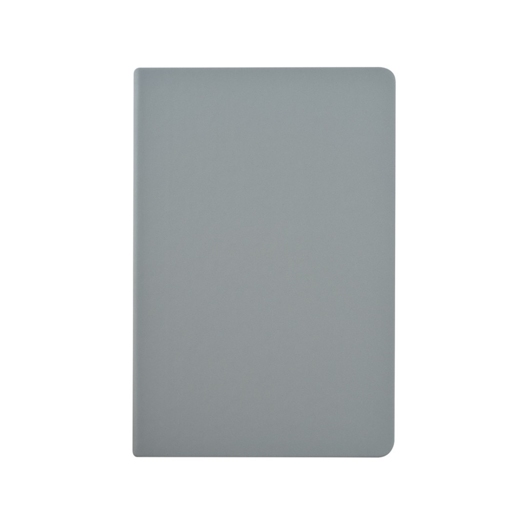 Ежедневник А5 "Megapolis Color New" soft-touch, светло-серый