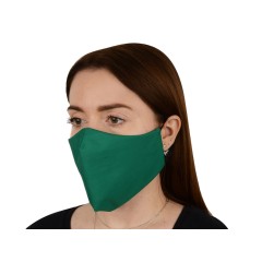 Маска для лица многоразовая, зеленый