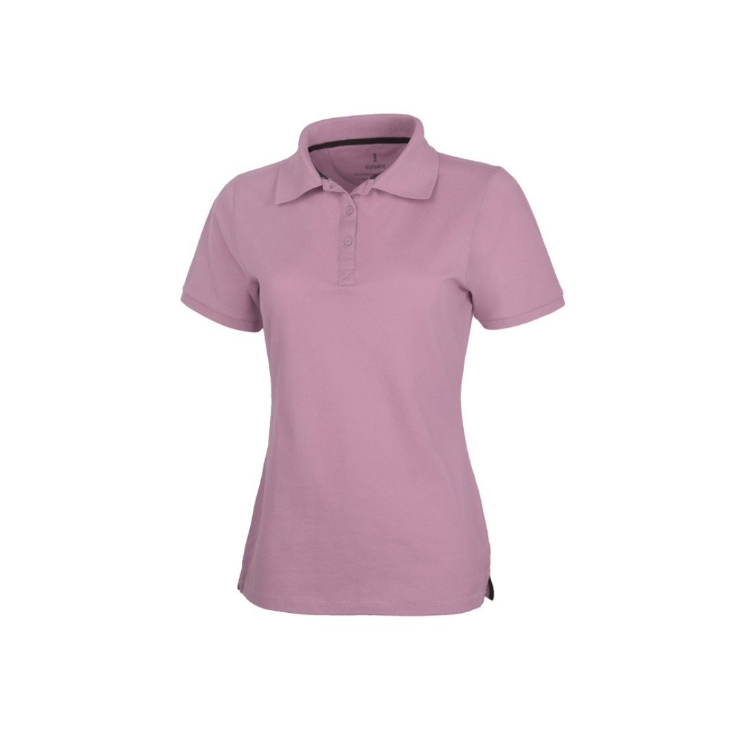 Calgary женская футболка-поло с коротким рукавом, light pink