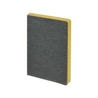 Ежедневник недатированный А5 "Megapolis Nebraska Flex", серый с золотым обрезом
