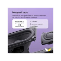 Умная портативная колонка Яндекс Станция Стрит с Алисой, черный (YNDX-00030BLK)