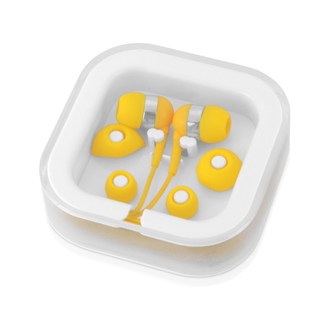 Наушники суперлегкие "Sargas", желтый