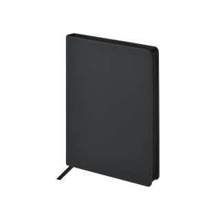 Ежедневник А5 "Megapolis Color New" soft-touch, черный