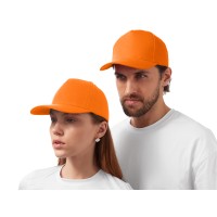 Бейсболка "Florida" 5-ти панельная, оранжевый