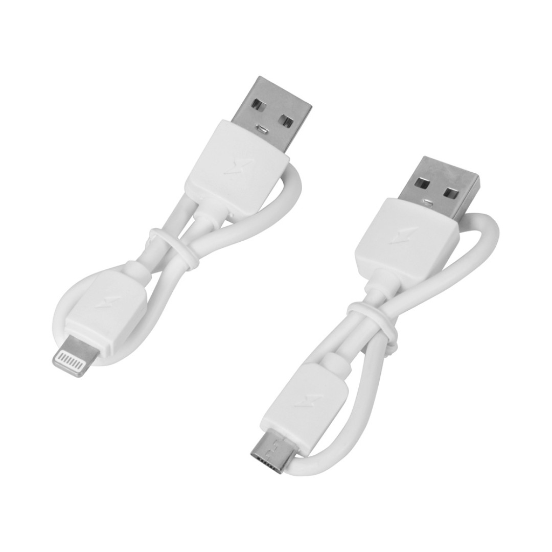 Портативное зарядное устройство «Reserve» с USB Type-C, 5000 mAh, зеленое яблоко